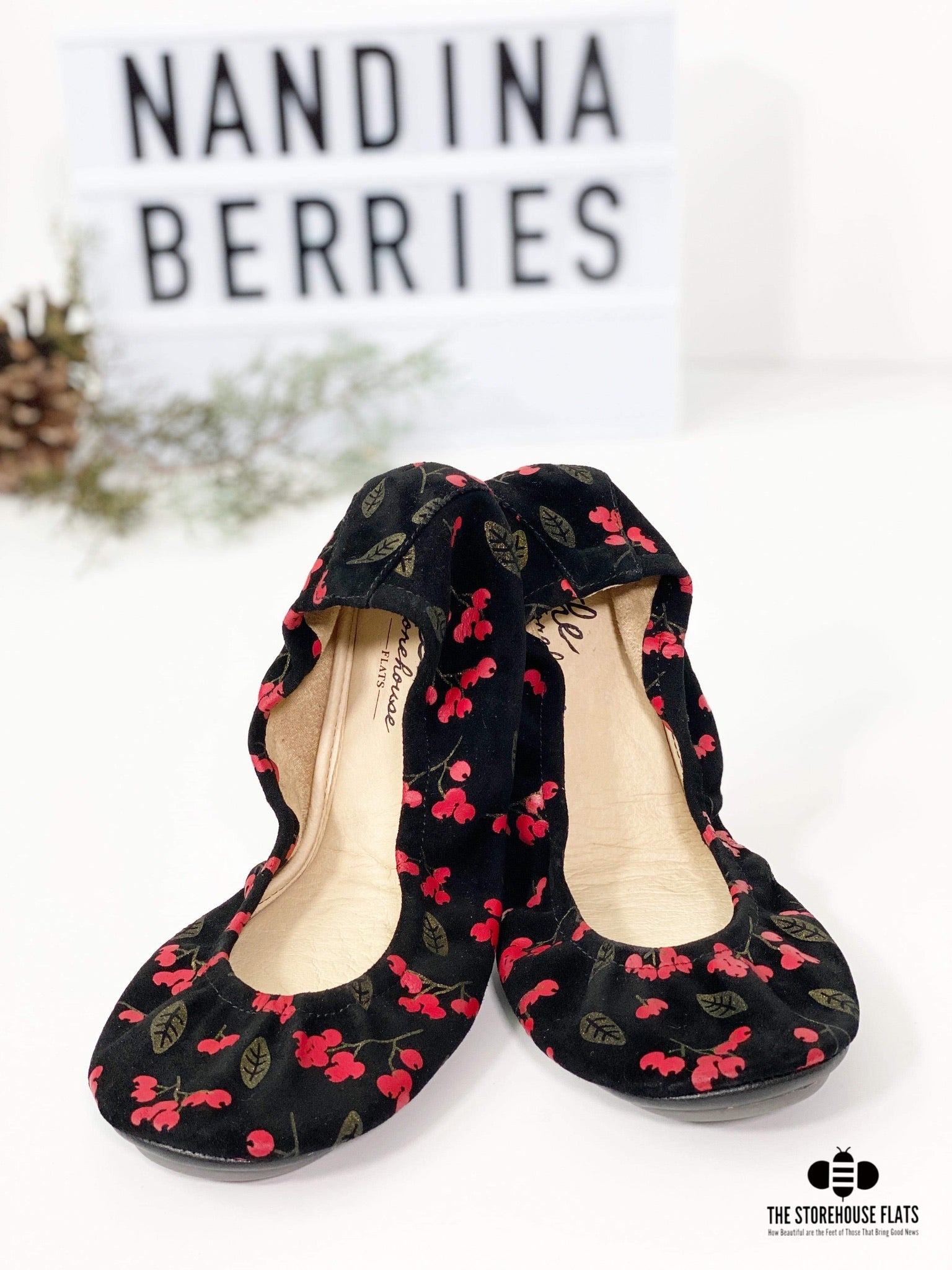 Nandina Berry Suede