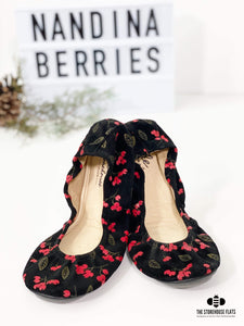 Nandina Berry Suede